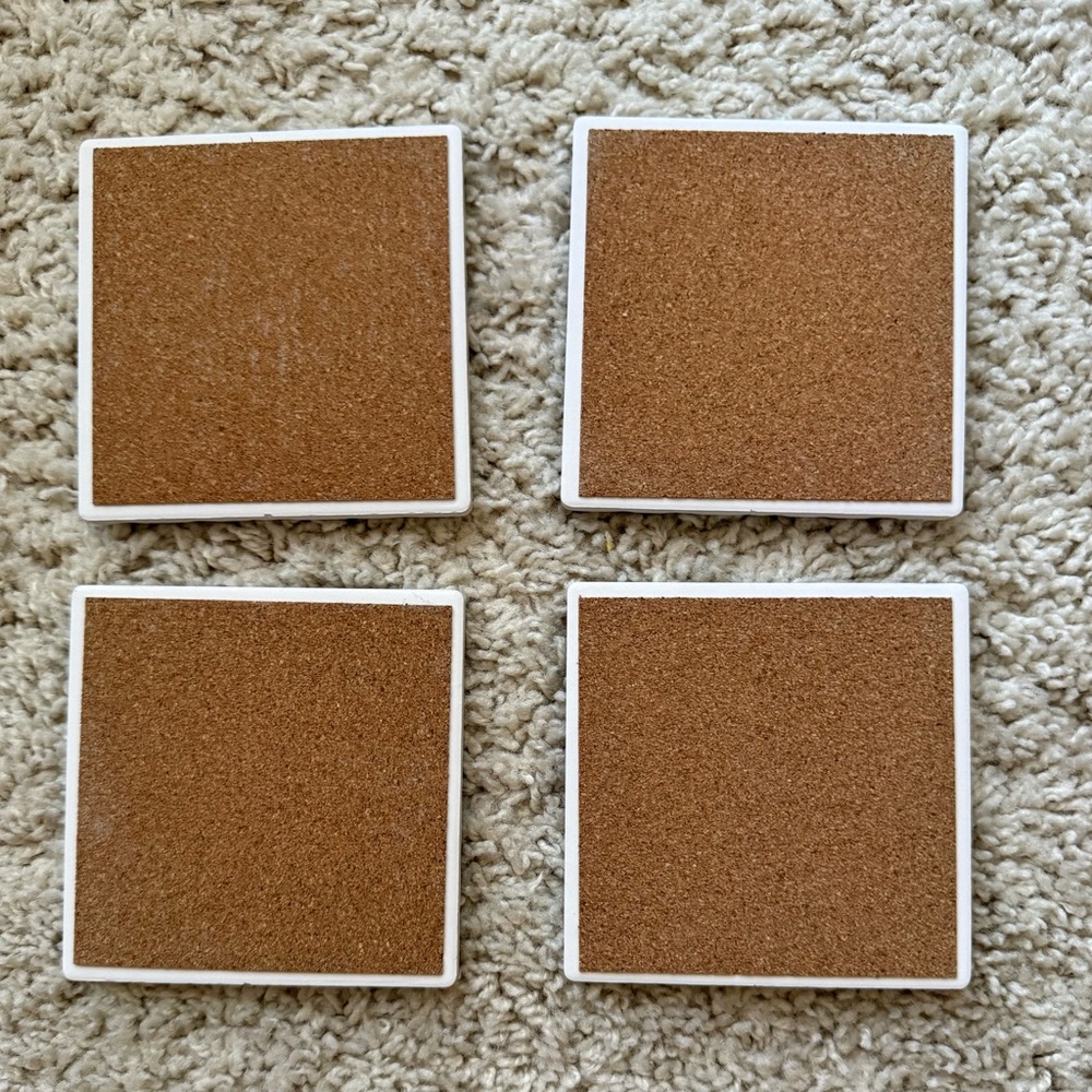 Frida Kahlo Sugar Skull Coasters Set - Picture 3 of 3